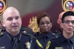 Bexar County Sheriff Javier Salazar speaks during a press conference.